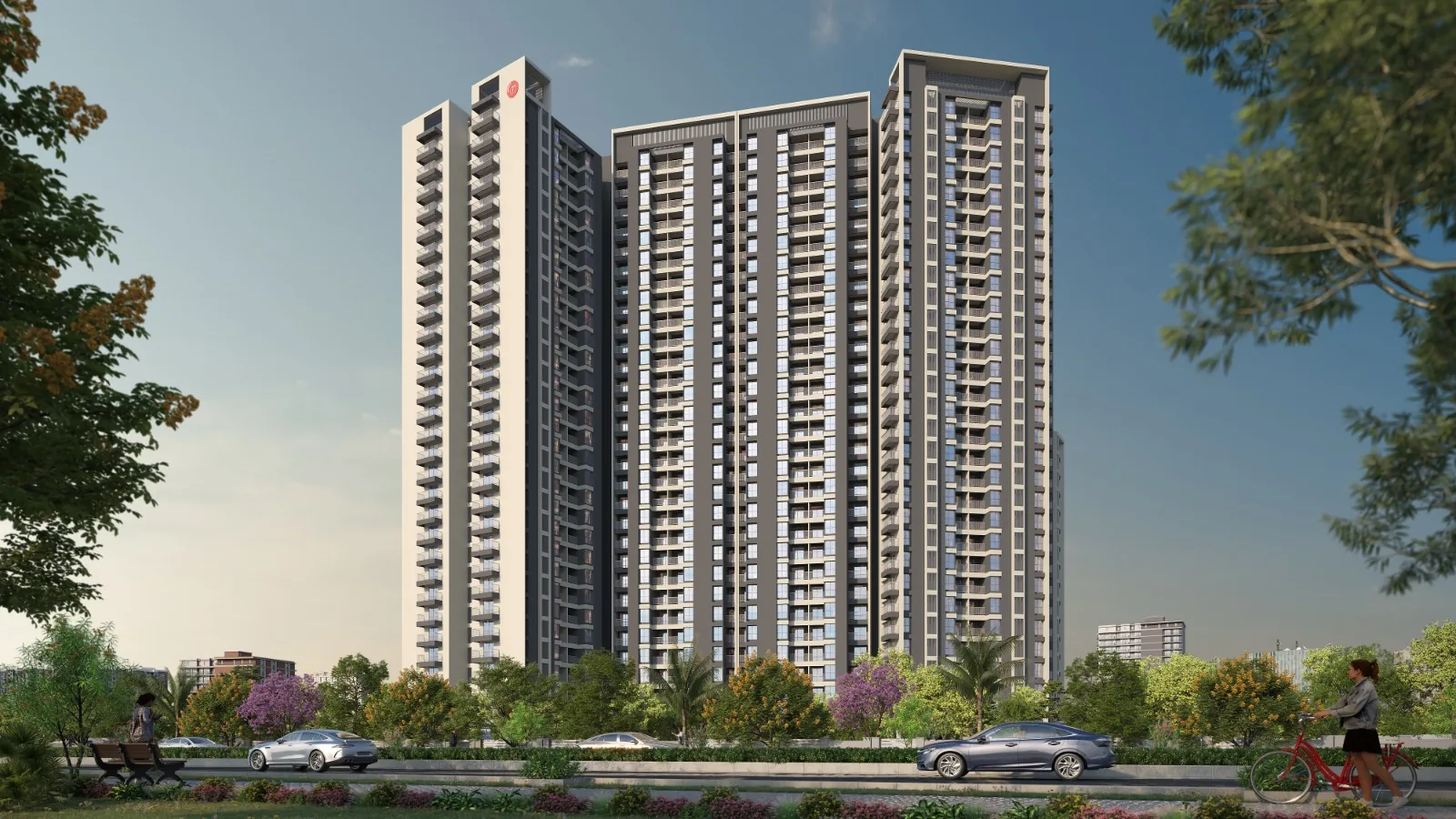 Mangalam Momento residential towers in Moshi, Pune
